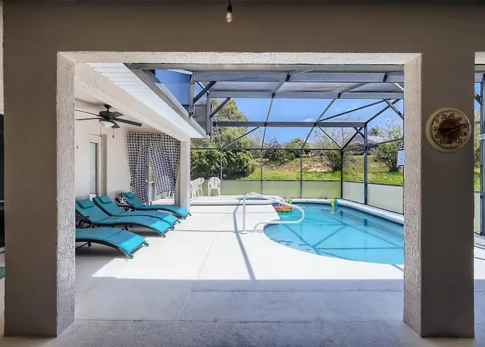 New Modern Relaxing 4 Bedroom Pool Villa Near Disney\'S Parks